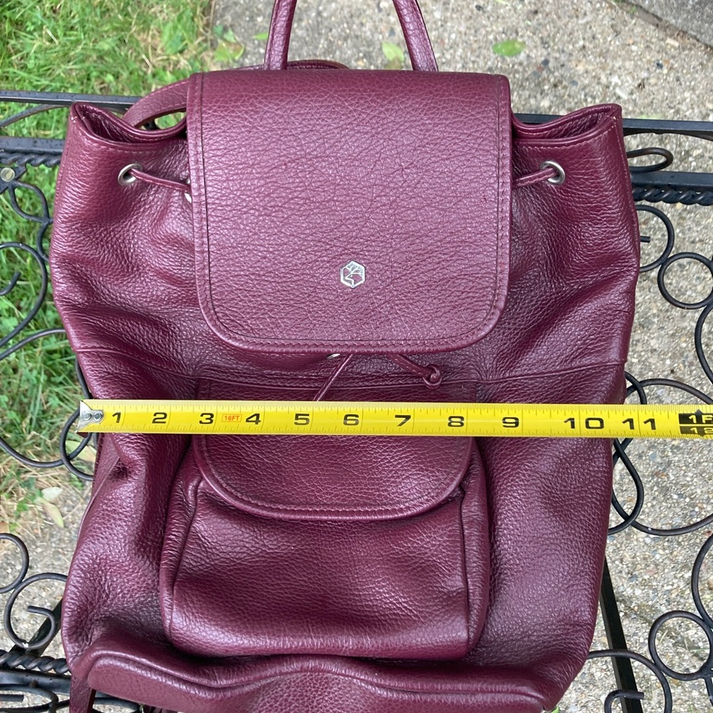 Valentina Italian Leather Backpack - Picture 11 of 16